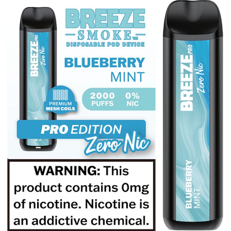 Breeze Plus Zero Nicotine Disposable Device