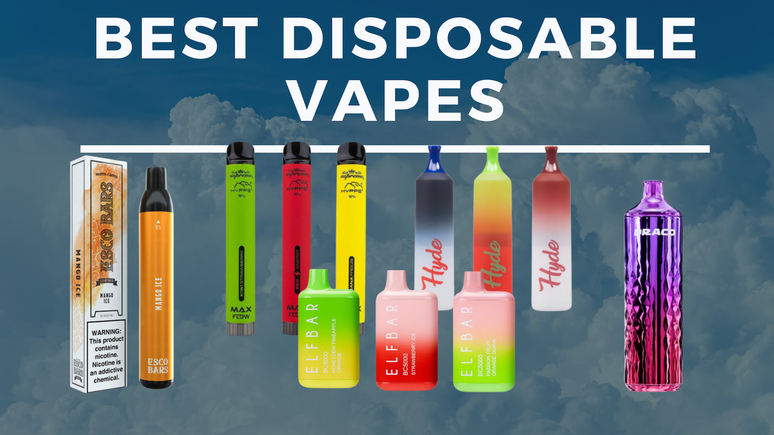 Best Disposable Vapes Right Now!